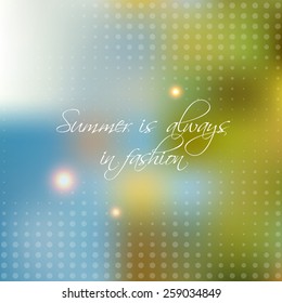 Spring background with bokeh