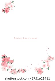 Spring background, spring design, background design, memo design