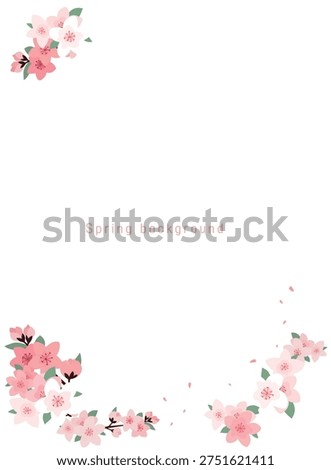 Spring background, spring design, background design, memo design