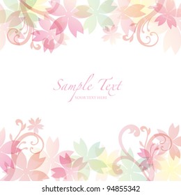 spring background of flower