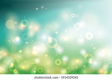 Spring background with morning light svg