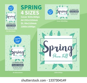 Spring Background Pack