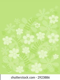 spring background plant vegetation summer nature star vine spring abstract foliage earth leaves scenery ornate green flowers garden art conceptual flowery painting ribbon science backgrounds ornament