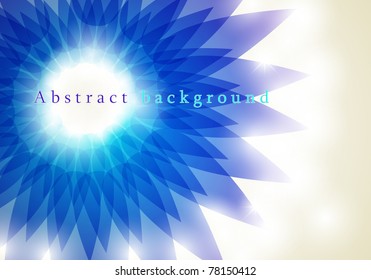Spring background with space