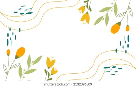 spring background vector. floral spring vector