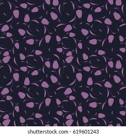 Spring background wallpaper with tulips. vector illustration
