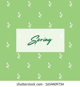 Spring Background.Spring Banner Illustration.Spring Flowers vector illustration.Flowers pattern.