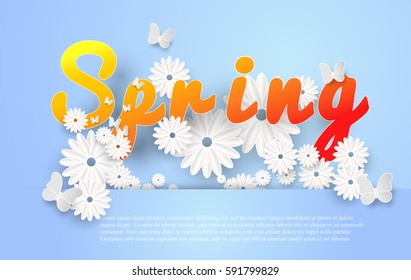 spring banners design. Vector illustration.