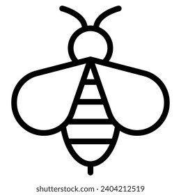 Spring bee Vector object illustration