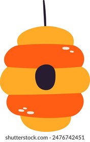 Ilustración vectorial de dibujos animados Spring Beehive