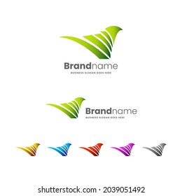 Spring Bird logo is suitable for business startups, wildlife photography, travel and tourism, seasonal bird fair, bird aviary, bird mart, pet care or e-commerce business.