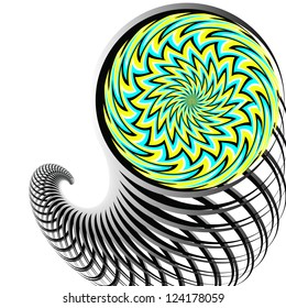 Spring Blossom     (motion illusion)