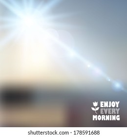 spring blur abstract background