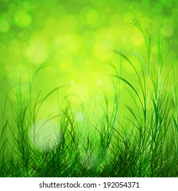 Spring bokeh background