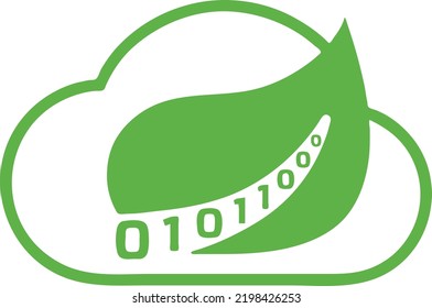 spring boot vector art with one and zeroes as binary stream in it inside cloud vector design 