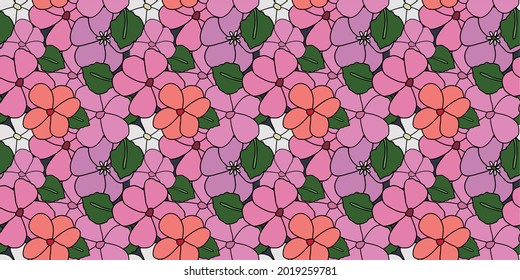 Сontemporary Spring botanical Illustration. Floral vector. Tropical flower. Ornamental design for interior design, Background, fashion, fabric, wallpaper, gift paper, textiles and patchwork design.