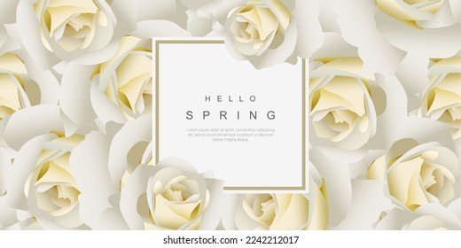 Сontemporary Spring botanical Illustration. Hello spring. Tropical flower. Ornamental design for interior design, Background, invitation, fabric, wallpaper, card, textiles, book cover.