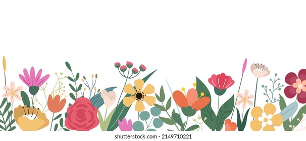 Spring botanical . Vector illustration