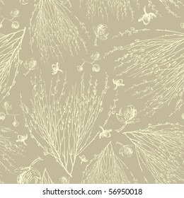 spring branches seamless