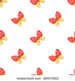 Spring butterfly. Easter single icon in cartoon style vector symbol stock illustration.