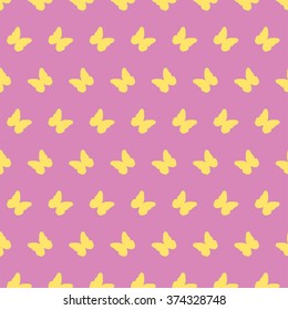 Spring butterfly pattern