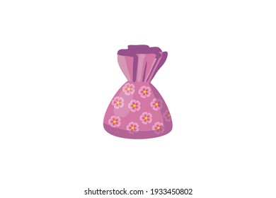 Spring Candy Wrappers Vector Icon