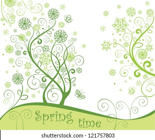 Spring card