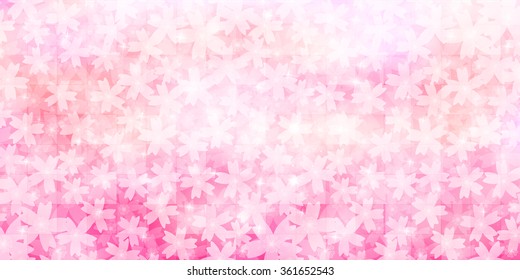 Spring cherry blossom background