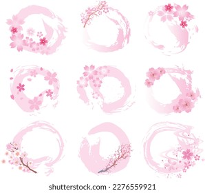 Spring cherry blossom Japanese