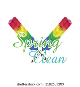 spring clean background