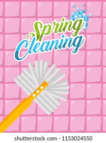 spring cleaning concept