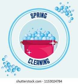 spring cleaning concept