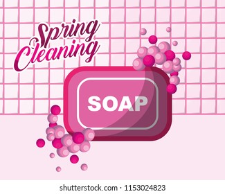 spring cleaning concept