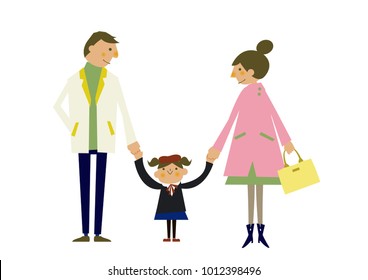Spring clip art. Image of family.
An image of a young couple and children.
An image of the family of the spring.
Image of family of spring clothes.