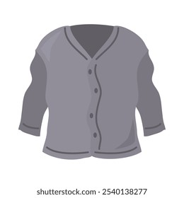 Diseño aislado de la chaqueta de la ropa de primavera