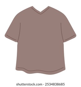 Camiseta de la ropa de la primavera aislada icono
