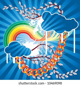 spring cloud vector