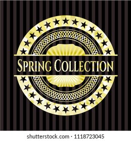 Spring Collection golden badge