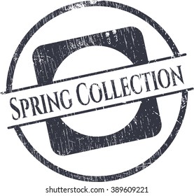 Spring Collection rubber grunge stamp