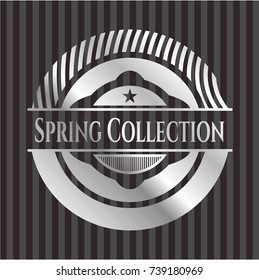 Spring Collection silvery shiny badge
