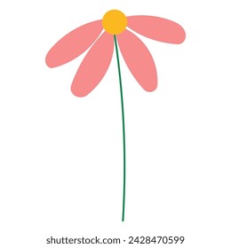 Frühlingsfarbene Blumen für Dekoration und Geschenk. Symbol, Element, Symbol.