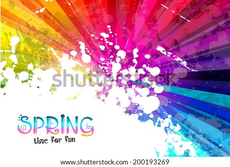 Similar – Image, Stock Photo spring color explosion