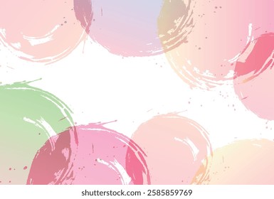 Spring Colorful Japanese Paper Background