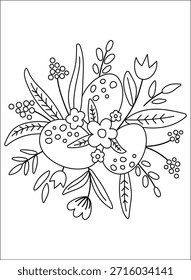 Páginas para colorear de primavera para niños