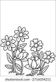 Páginas para colorear de primavera para niños