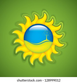 Spring concept vector