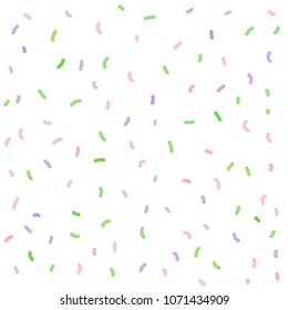 Spring confetti pattern