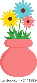 A Spring Daisy Flower Element Illustration