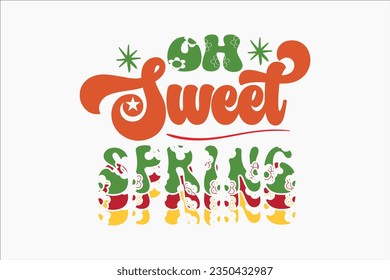 Spring Day Retro SVG Design, bundle, typography, tshir, sublimation, retro design svg