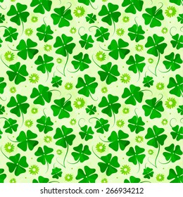 Spring decorative pattern. Vector illustration.